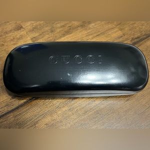 GUCCI Black Hardshell Glasses Case